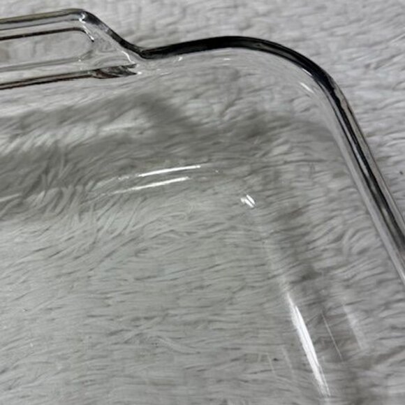Vintage Anchor Ovenware 3qt Clear Rectangular Baking Dish 9" x 13.5" x 2" - Picture 8 of 12